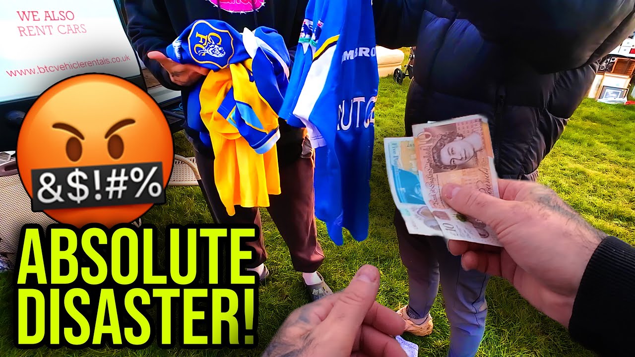 It Went Terribly Wrong At This Car Boot Sale! HUGE DISAPPOINTMENT!