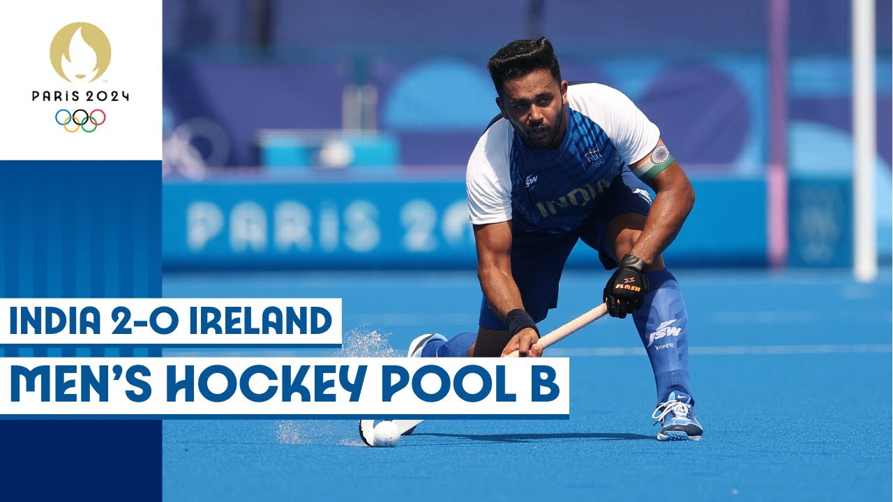 🇮🇪 Ireland vs India 🇮🇳 | Men&rsquo;s Hockey Pool B | Paris 2024 Highlights