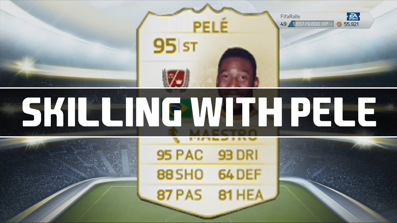 Skilling with Pelé - FIFA 14 Squad Builder and Gameplay