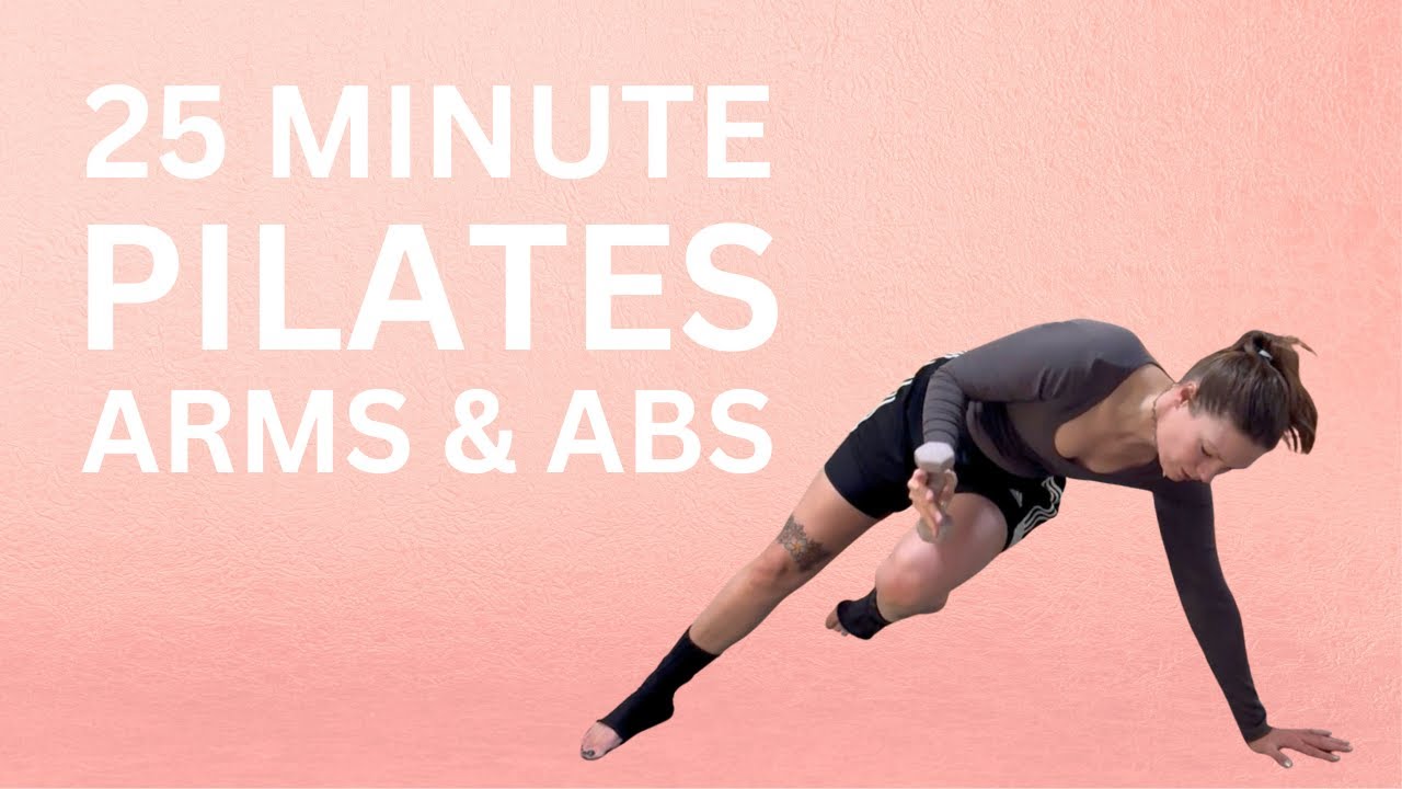 25 MINUTE PILATES ARMS & ABS | Home Sculpt Workout | All Levels