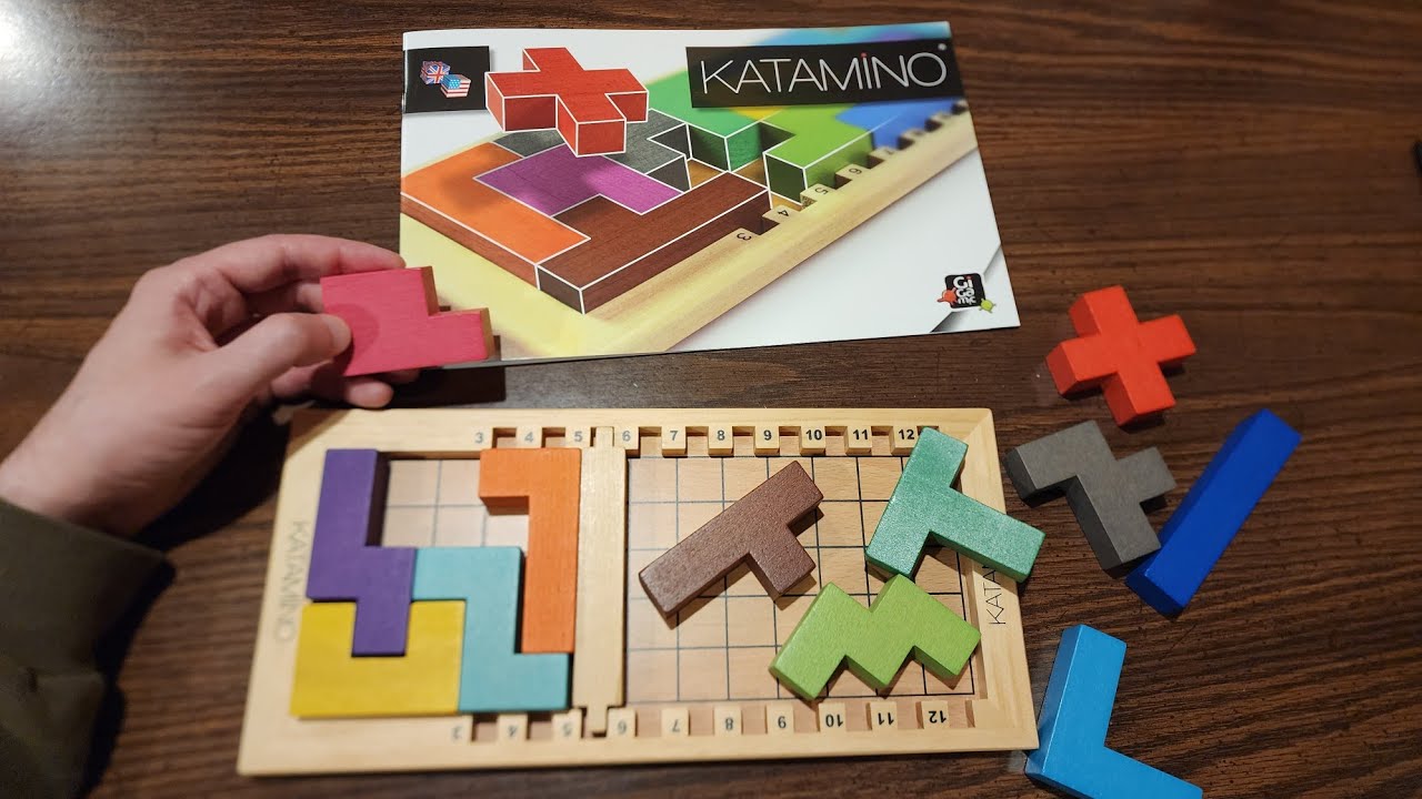 How to play Katamino - Solo Play & Review!