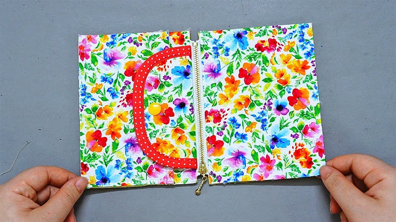 Sewing Wallet Card And Coin Purse So Easy And Fast 💟 Sewing Gift Ideas