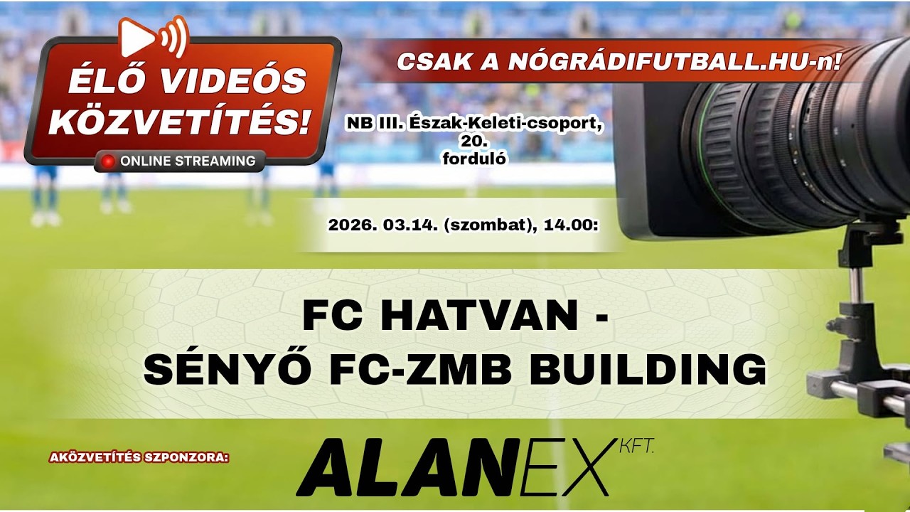 FC Hatvan – Sényő FC-ZMB Building