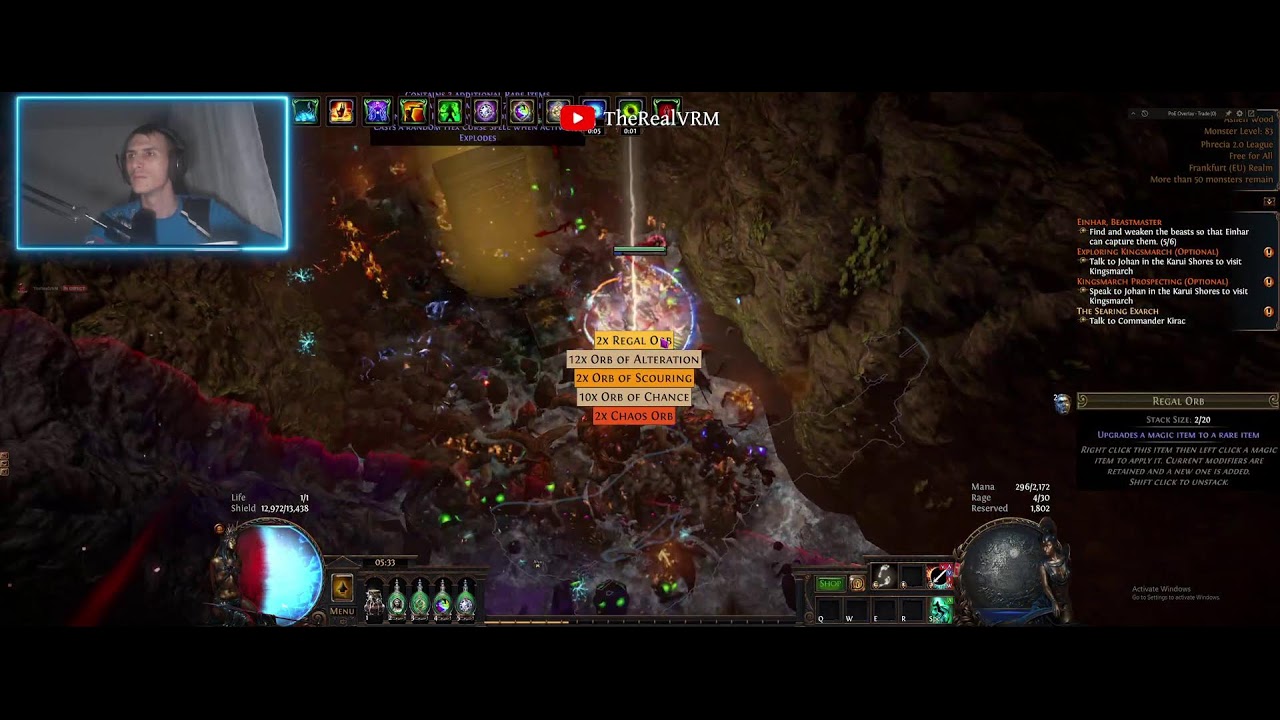 🔴PathOfExile 1🔴EP2 Phrecia 2.0 League🔴 Aristocrat Int/Accuracy stacker [LINK IN BIO]🔴