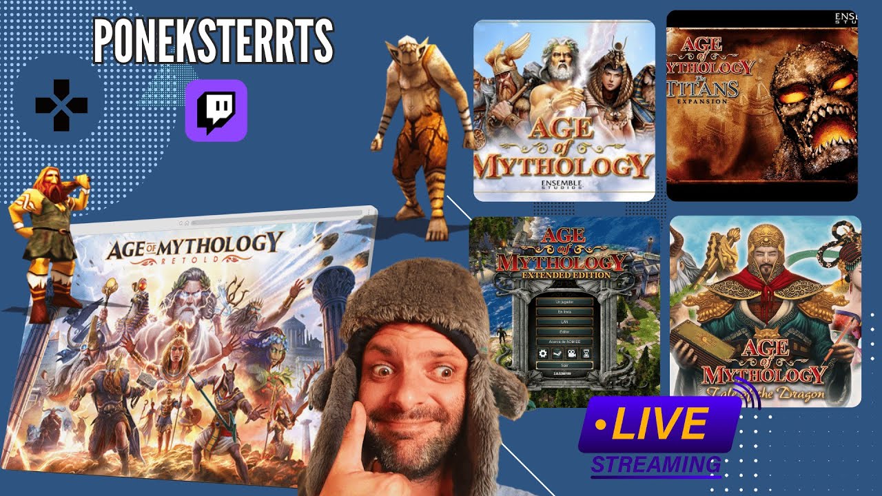 🎮 Age of Mythology Retold: Epic RTS Battles! ⚔️🌟 Relive the Glory of Age of Mythology ! 🔥✨