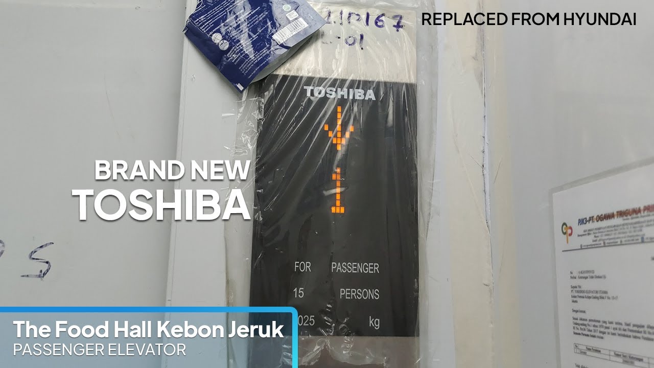 Brand New Toshiba Elevator - Prisma Kedoya Plaza, Jakarta