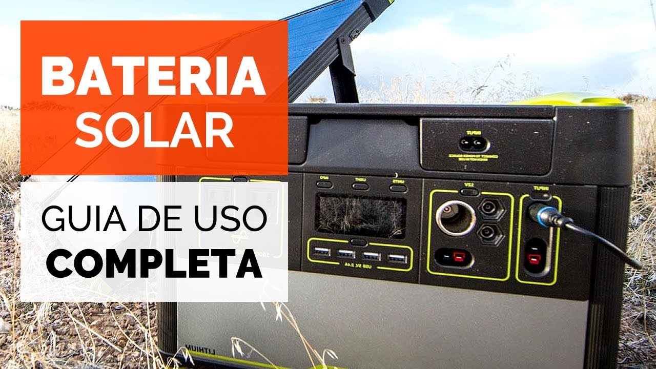 ENERGÍA GRATIS | Generador Eléctrico Solar Portátil ☀️ Goal Zero Yeti 1400