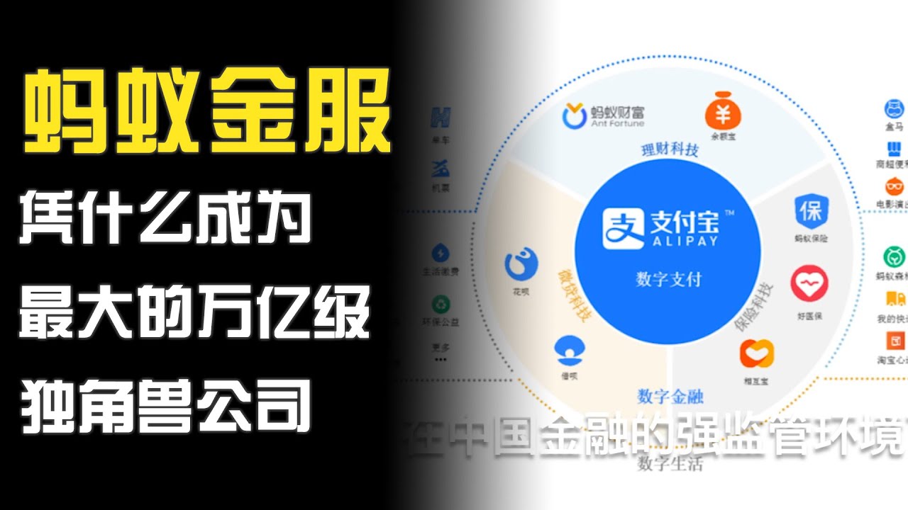 【线条社】支付宝的母公司蚂蚁金服，凭什么成为全球最大的万亿级独角兽公司
