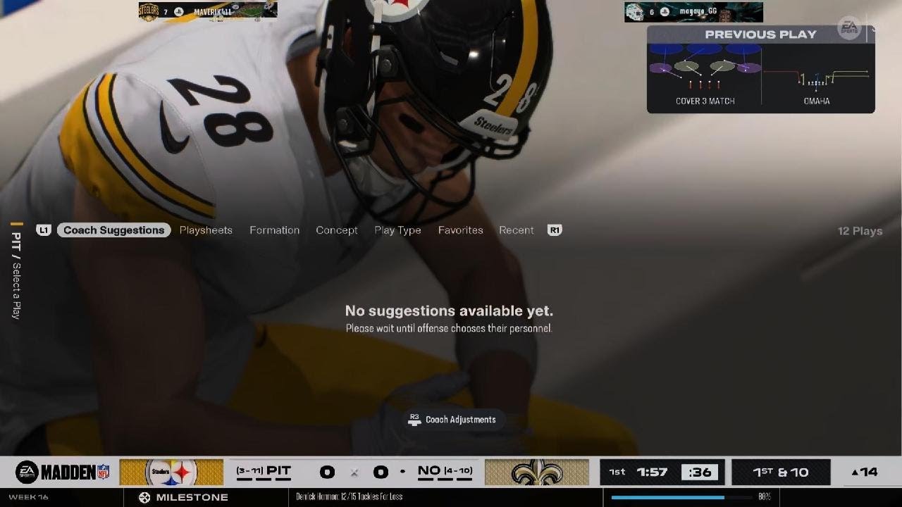 Madden NFL 26 week 16
