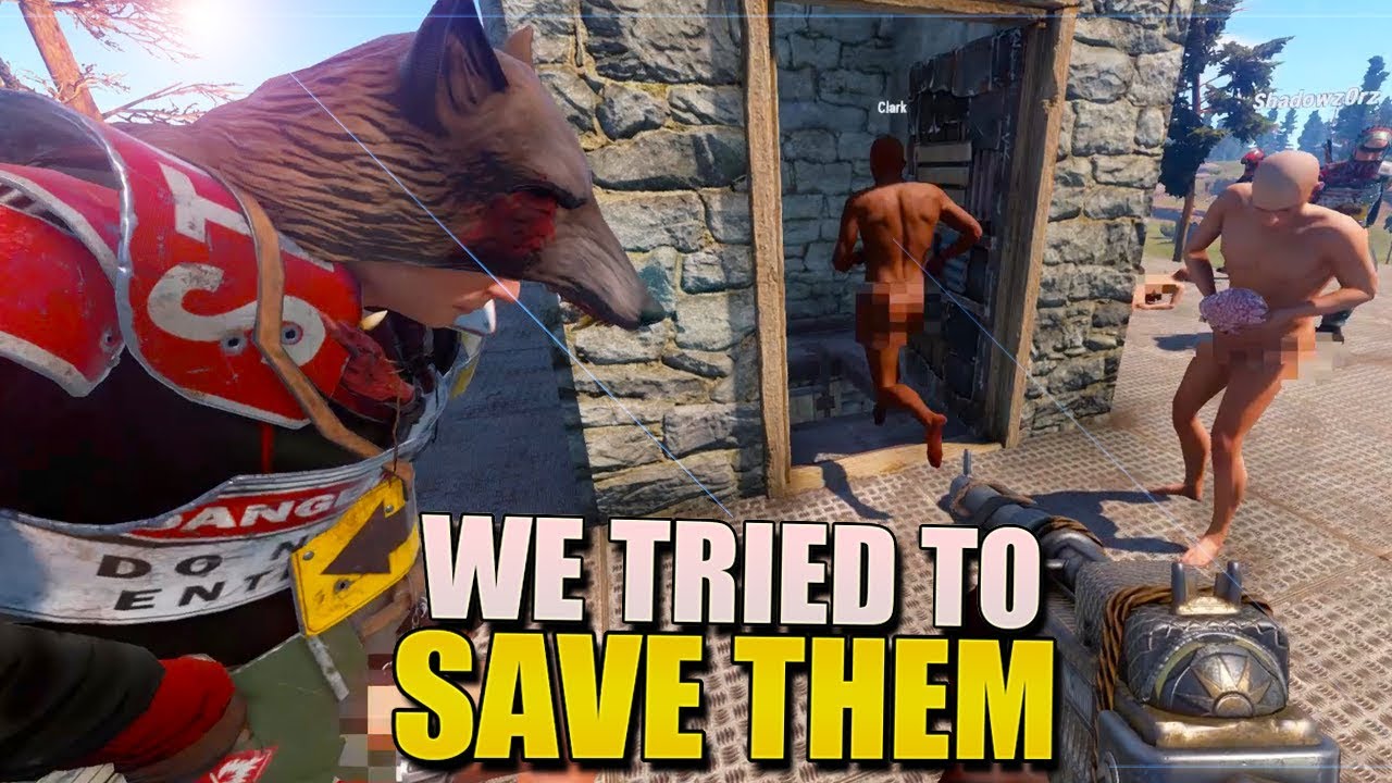 We Tried To Save Them (Rust Survival) #92