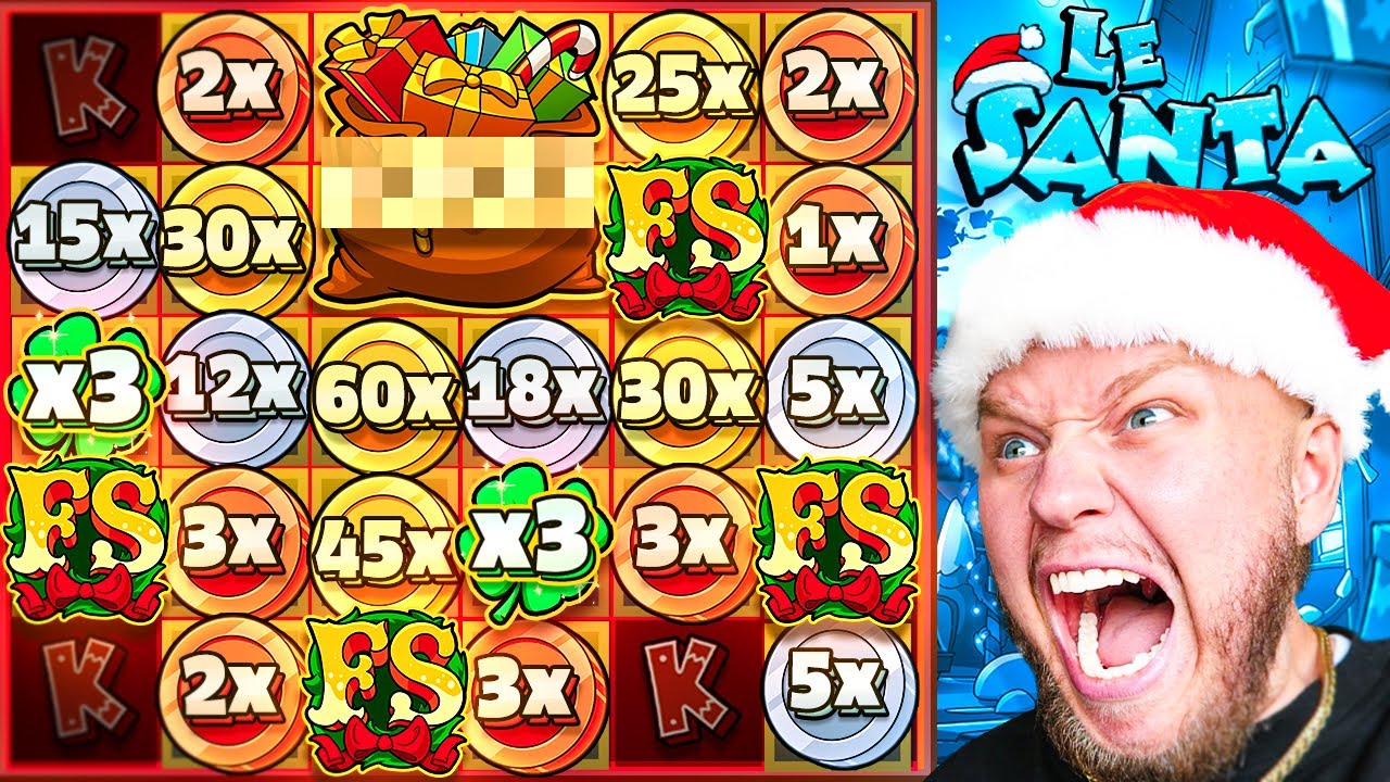LE SANTA SUPRISED ME IN A BIG WAY!! (Big Slot Win!?)