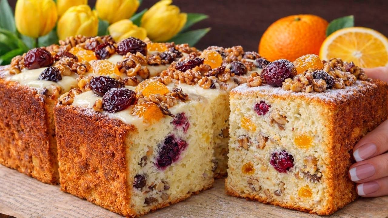 Самый простой и вкусный бабушкин торт всего за 5 минут! Апельсиновый торт тает во рту!🍊🍰