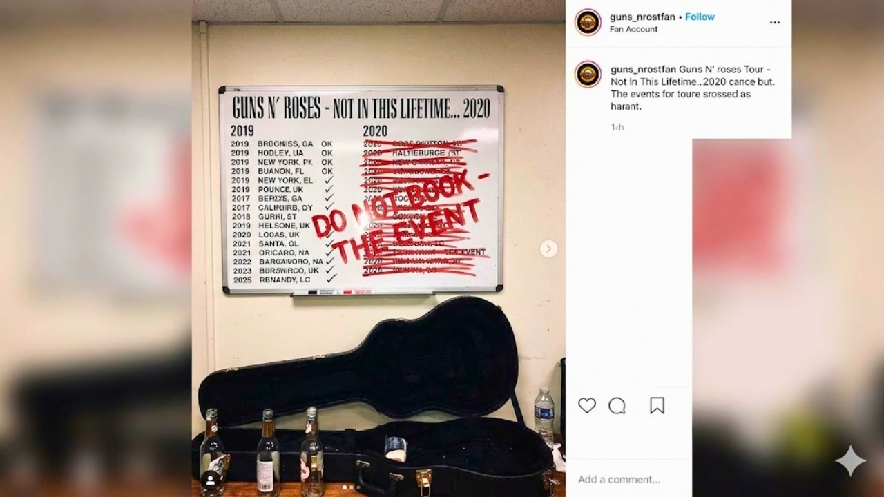 Did Rock Stars Know? The Insider Cancellations That Predicted 2020