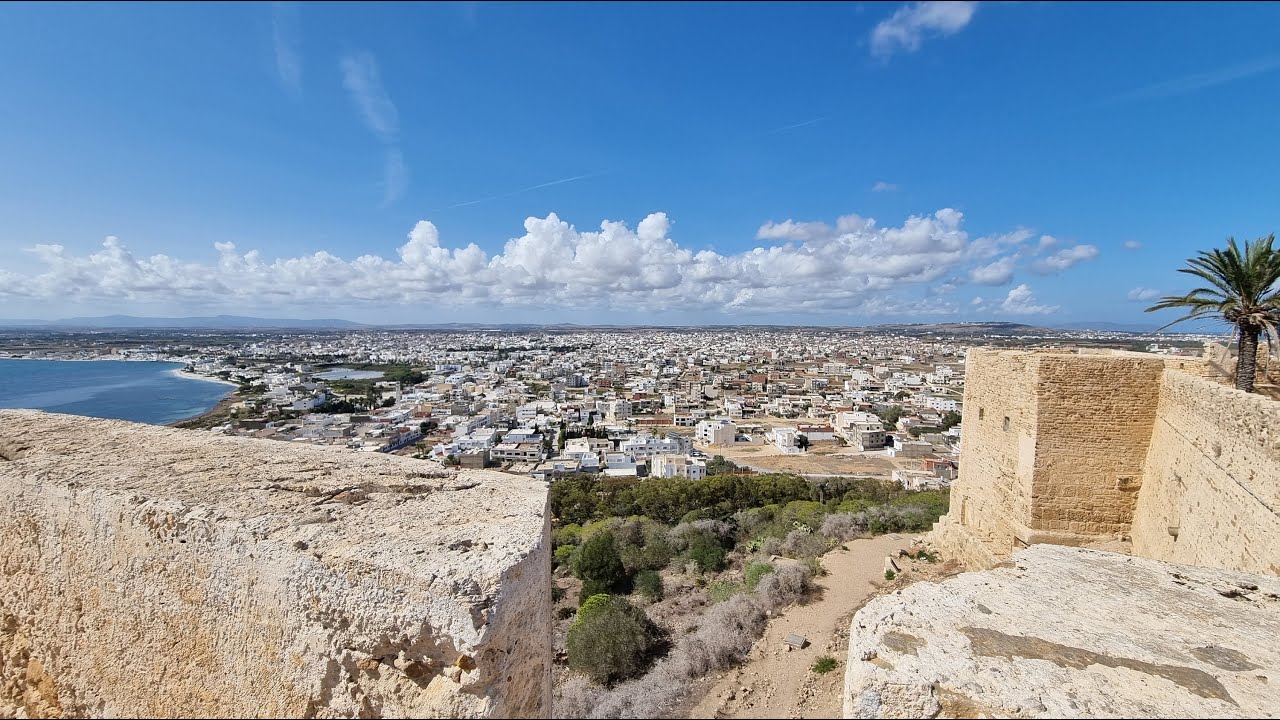 Le Fort | Fort de Kelibia [4K] برج قليبية |  حصن قليبية | Citadelle Byzantine | Citadel | Tunesia