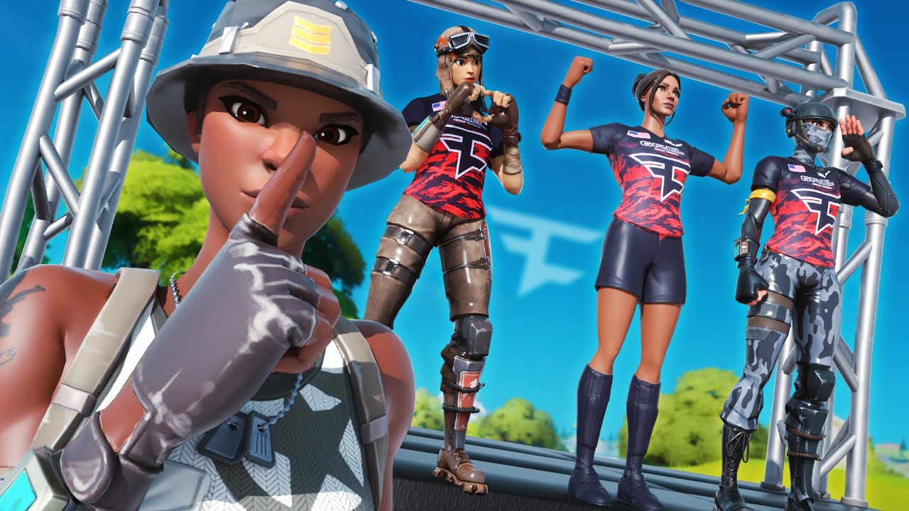 I Stream Sniped a FAZE CLAN Fortnite FASHION SHOW using RECON EXPERT... (they freaked out)
