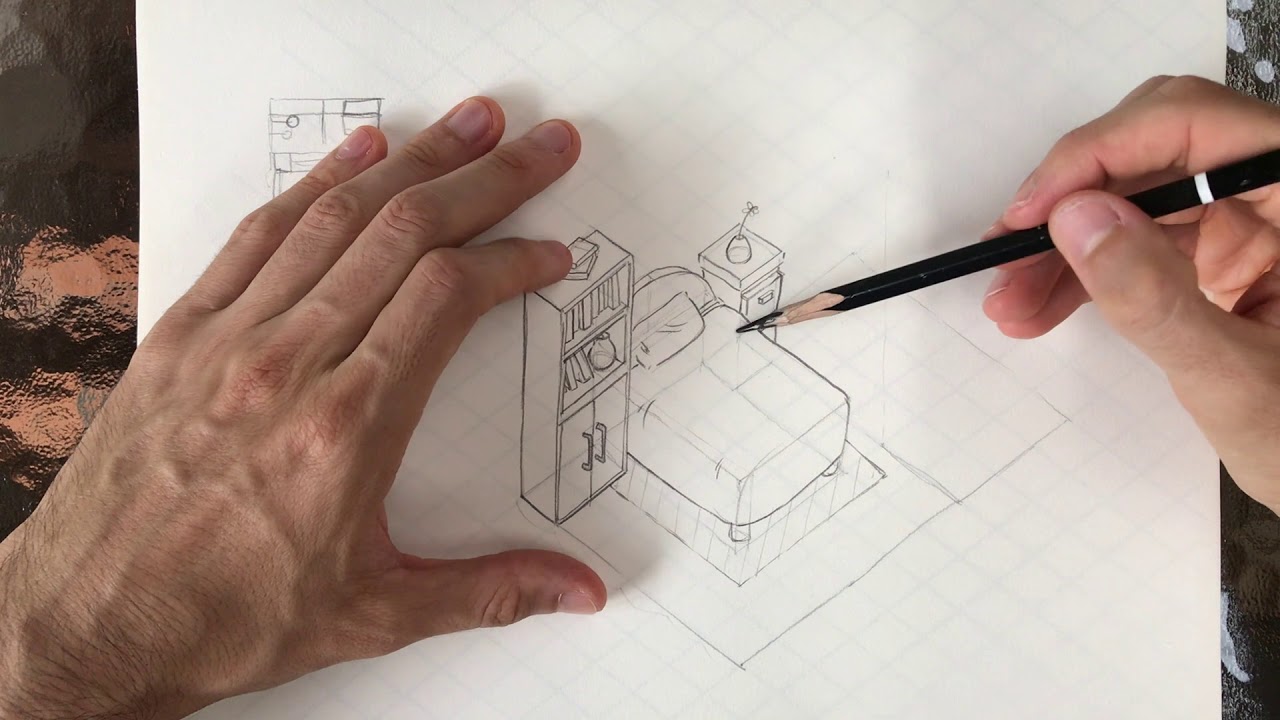 Diseñar un espacio interno con Perspectiva Isométrica