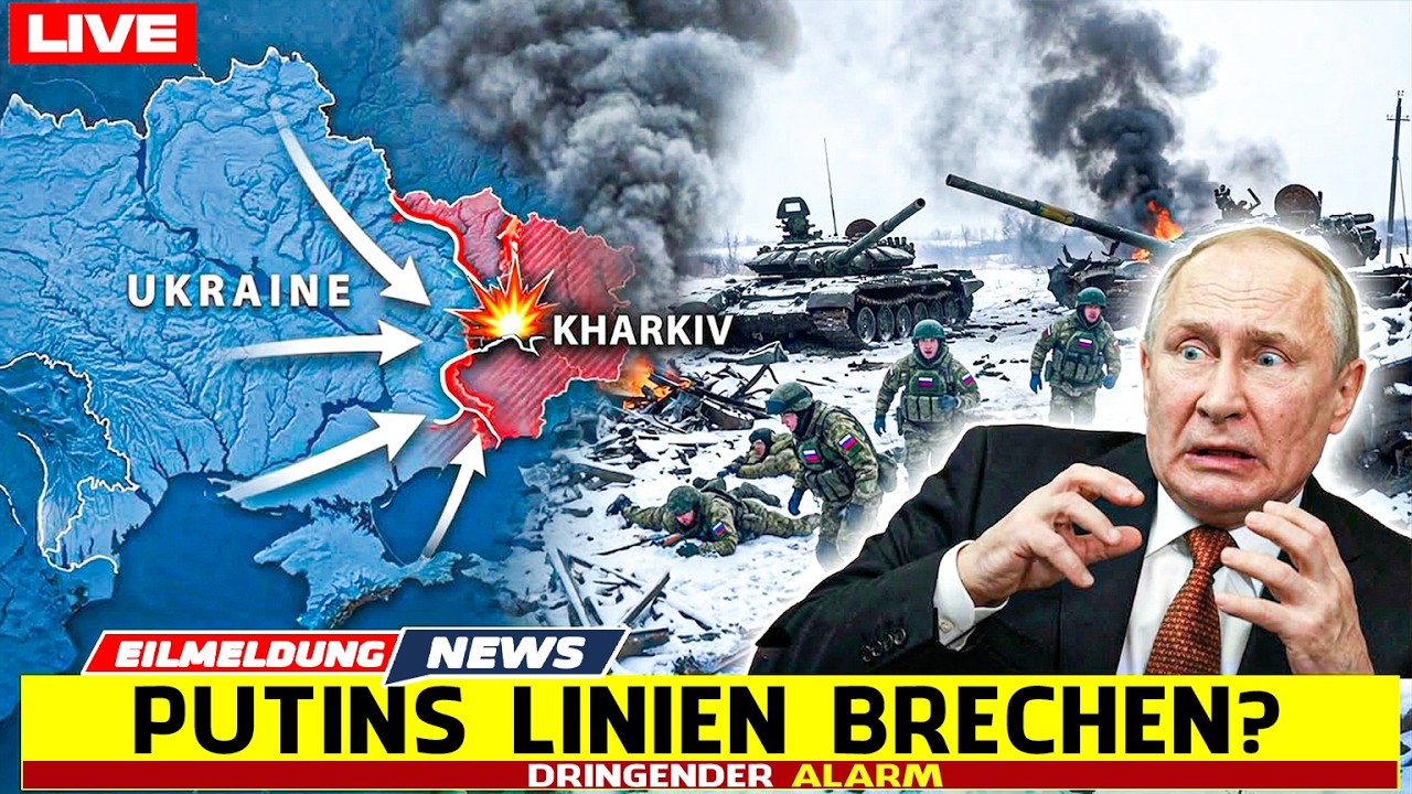 Russlands Panzer ausgelöscht–Putins Infanterie zerschlagen–Ukraine dominiert jetzt die Charkiw-Front