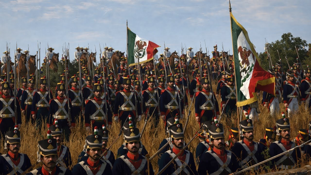 México defiende la frontera contra Estados Unidos (1847)