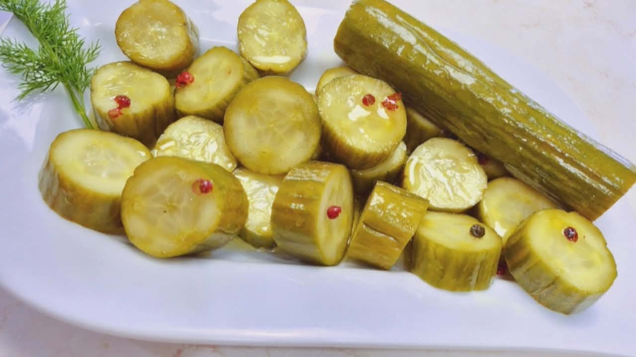 Πίκλες-Αγγουράκια τουρσί της Μαρίας | Maria's pickled cucumbers | Maria's Greek Food