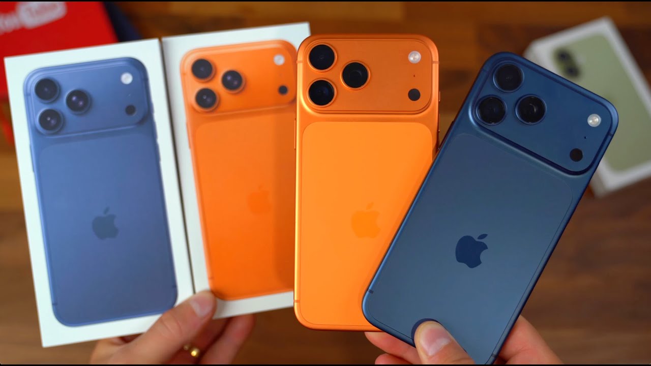 Распаковка Apple iPhone 17 Pro Max!