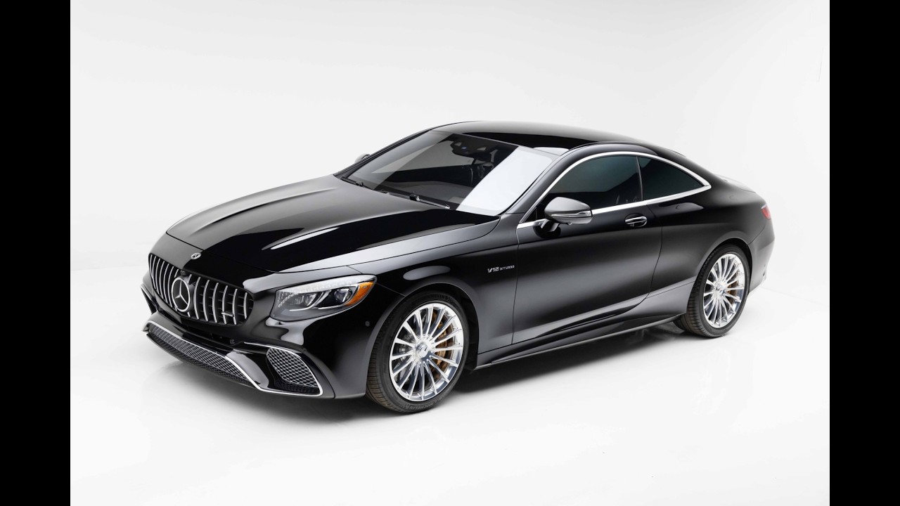 Обзор Mercedes-Benz S65 AMG Coupe 2018 года (B7424M).