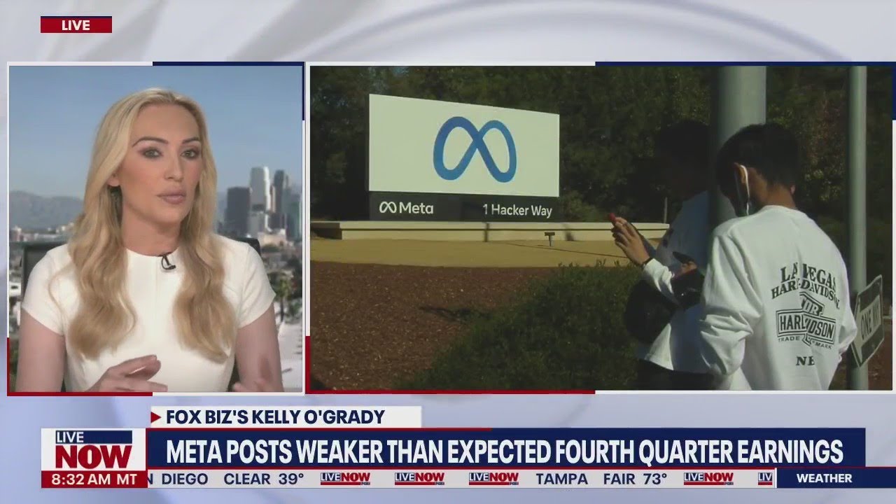 Meta tank: Facebook stock plummets amid 4th quarter earnings report | LiveNOW from FOX