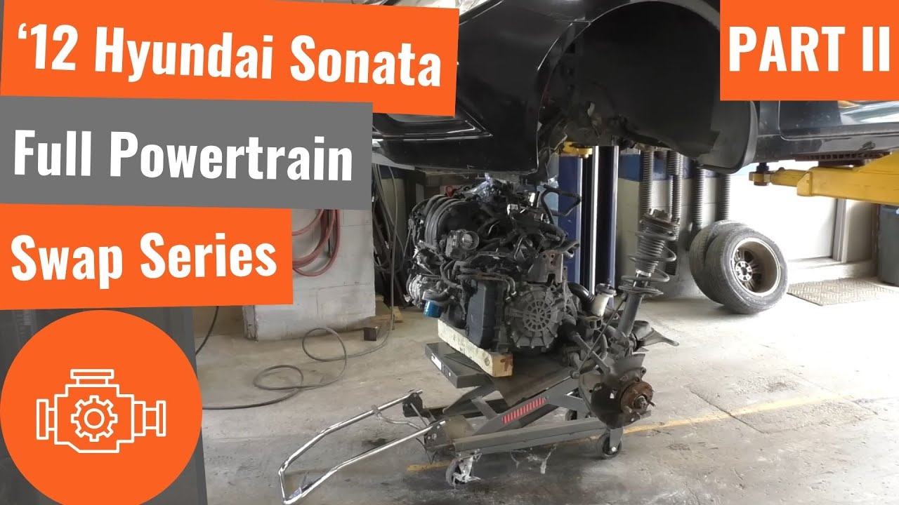 Full Powertrain, Subframe & Suspension Removal on the &ldquo;Free&rdquo; Hyundai Sonata - Part II