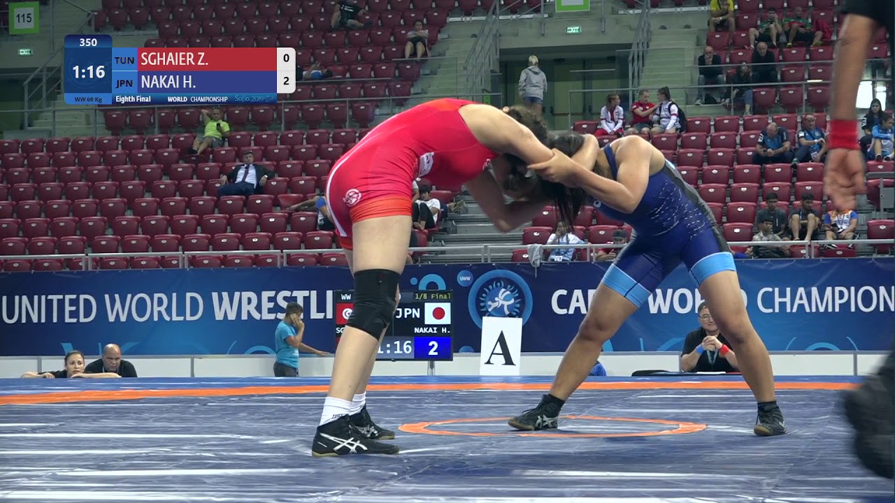 1/8 WW - 69 kg: Z. SGHAIER (TUN) v. H. NAKAI (JPN)