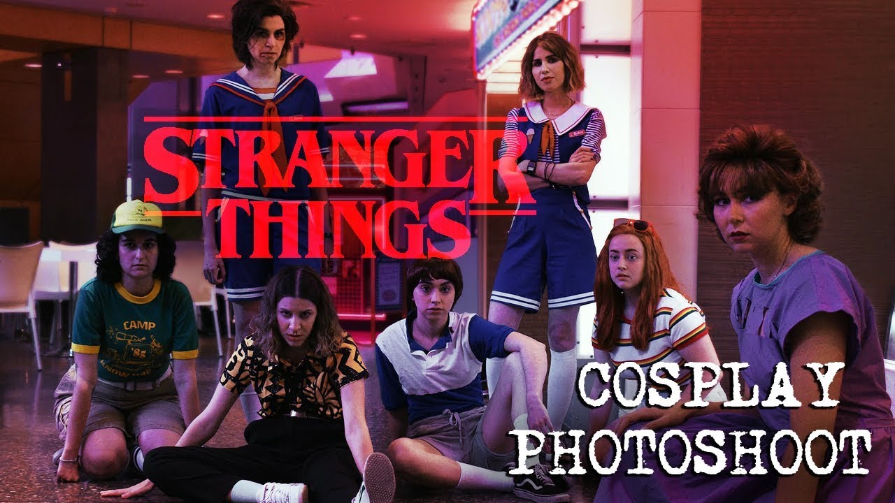 Stranger Things Cosplay Photo Shoot [Behind the Scenes!]