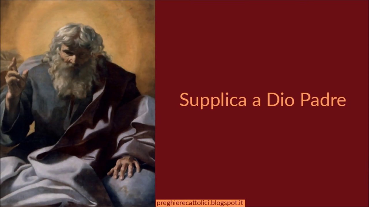 Supplica a Dio Padre