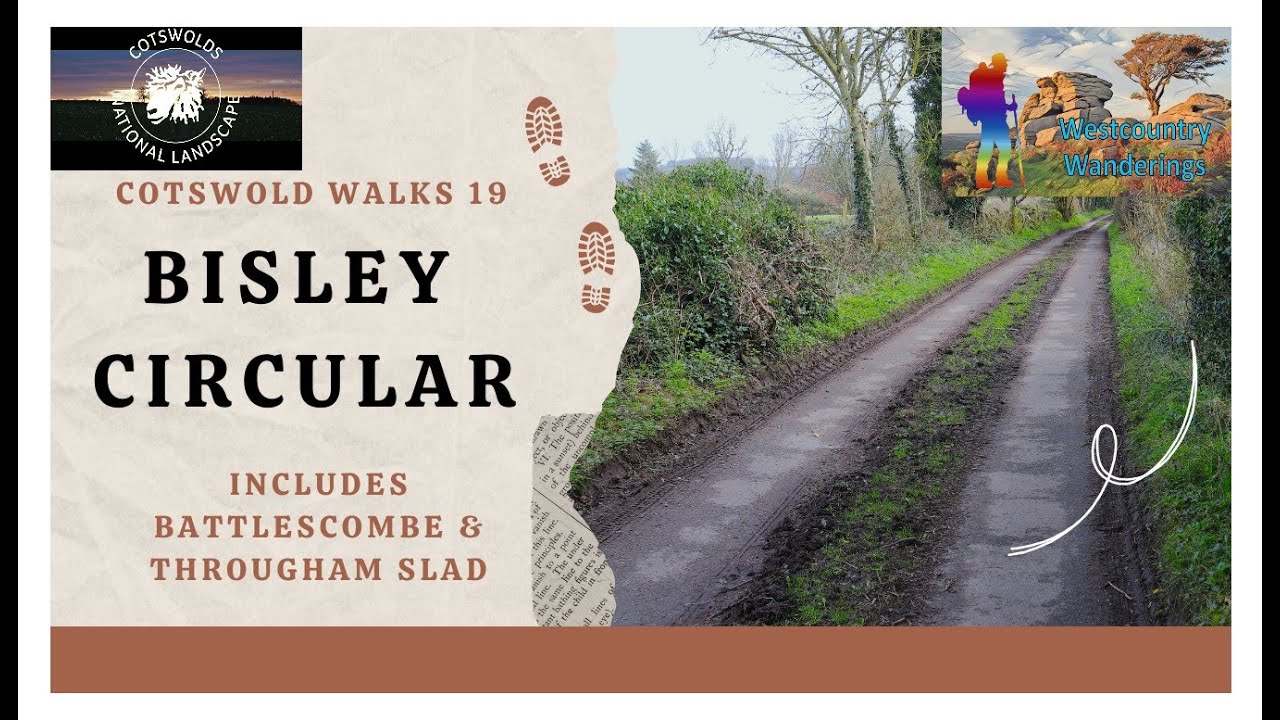 Cotswold Walks 19: Beautiful Bisley - a circular walk around the village