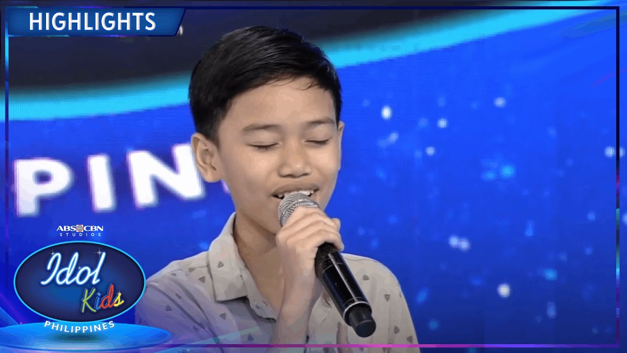 Sean wins the judges&rsquo; hearts with his soaring rendition of &lsquo;Rise Up&rsquo; | Idol Kids Philippines