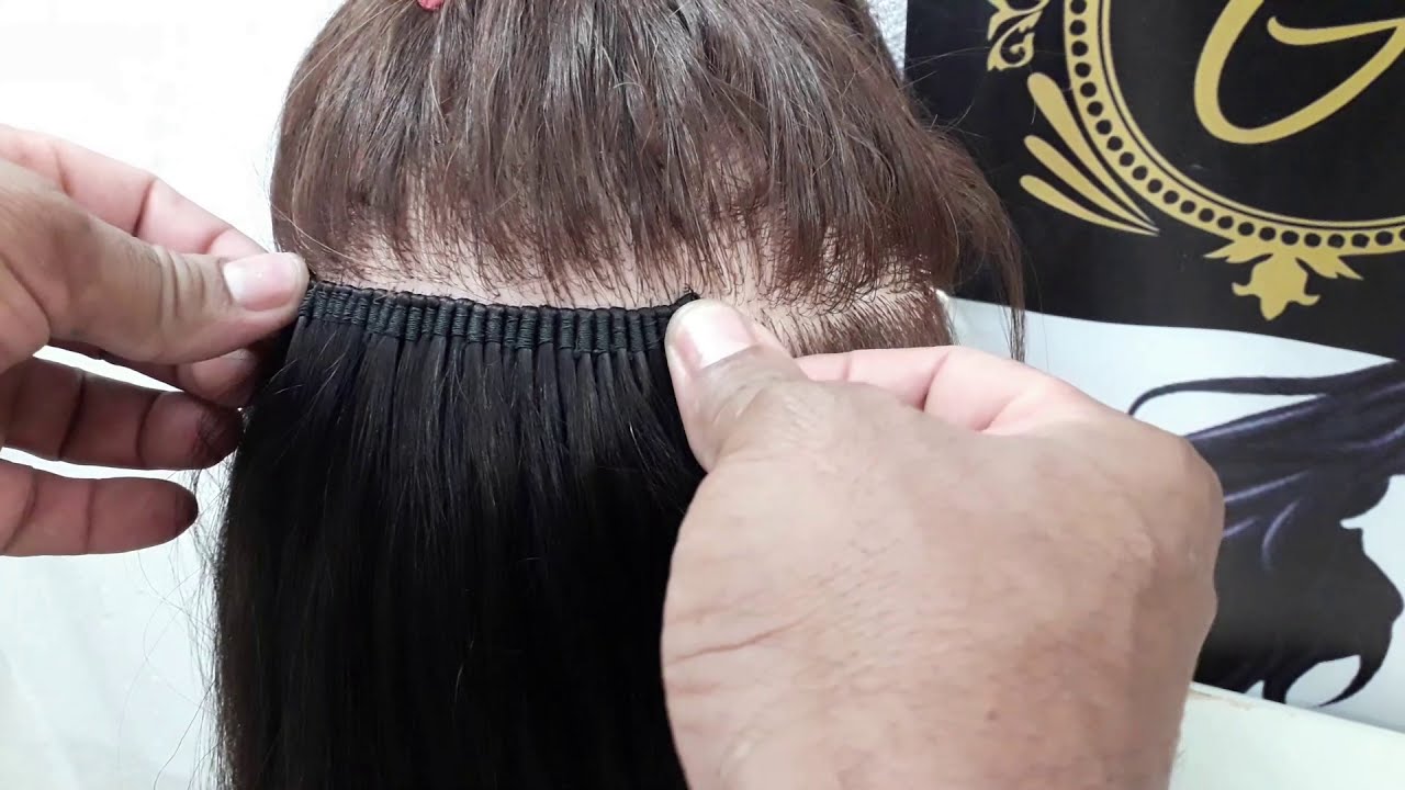 Como Tecer Cabelo Manual | Como Colocar Ponto Americano Mega Hair