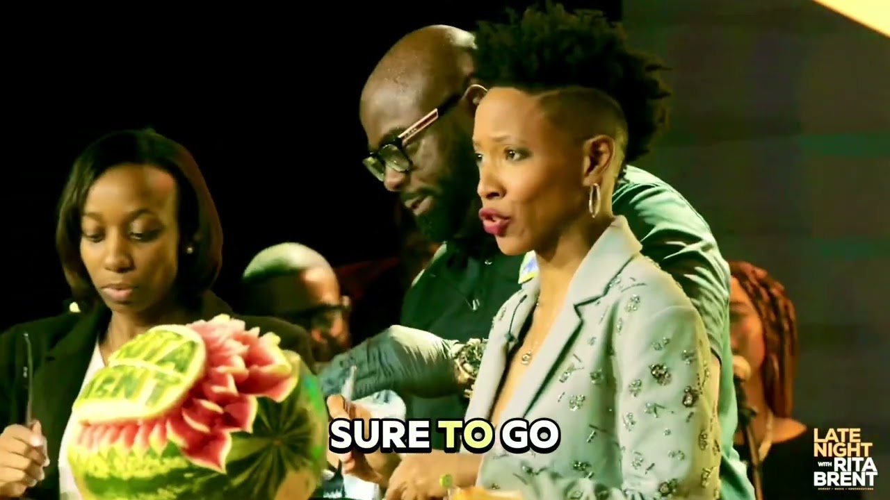 Jamaican Chef Godfrey Feeds Comedian Rita Brent a Lamb Chop! | Late Night with Rita Brent