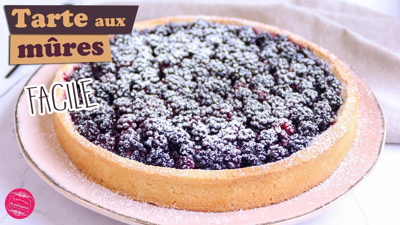 🌞 TARTE AUX MURES FACILE 🌞