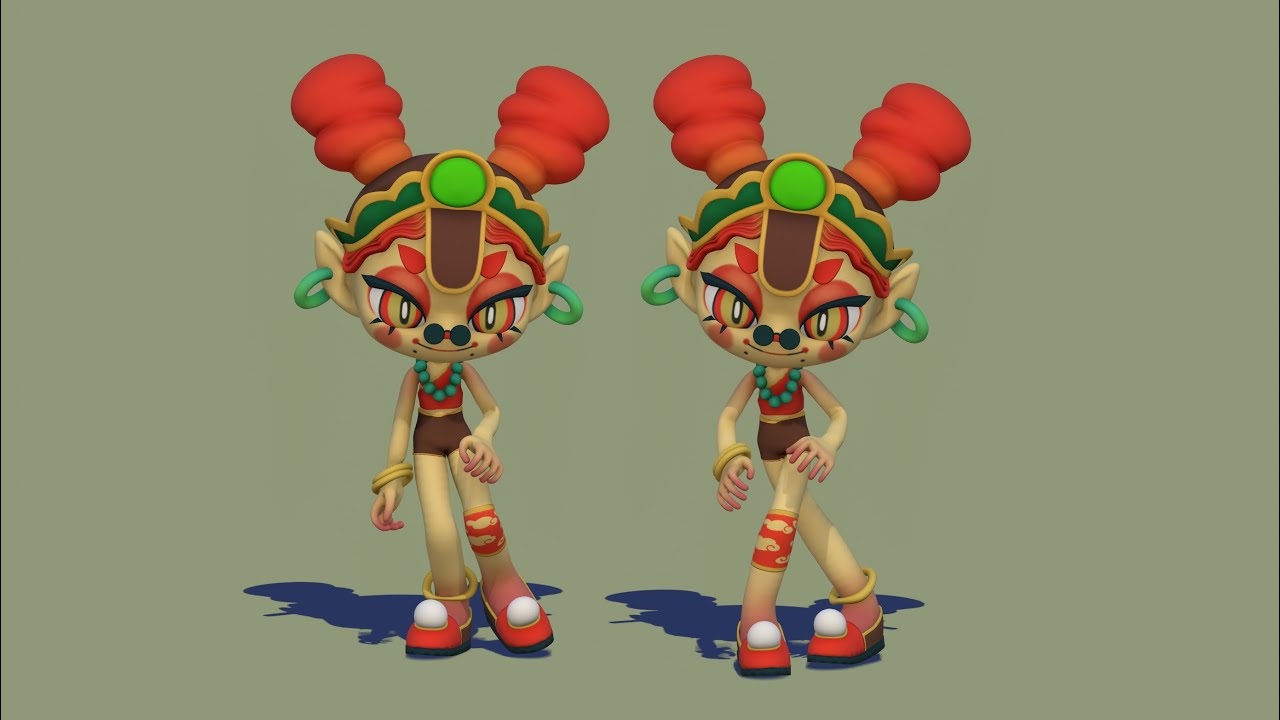 Nomad Sculpt 2.2 : Character Animate and Pose for print (Mixamo)