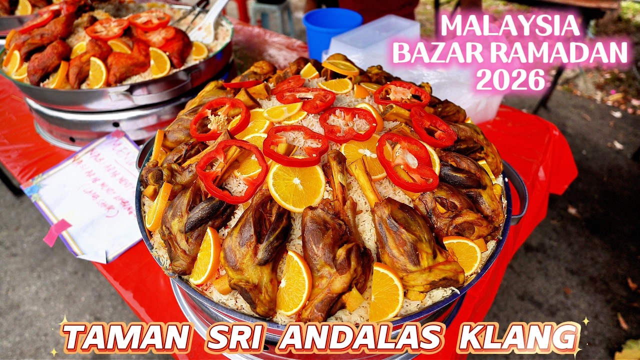 🤤 Food Heaven! Bazar Ramadan Taman Sri Andalas Klang 2026 | So Many Delicious Foods!