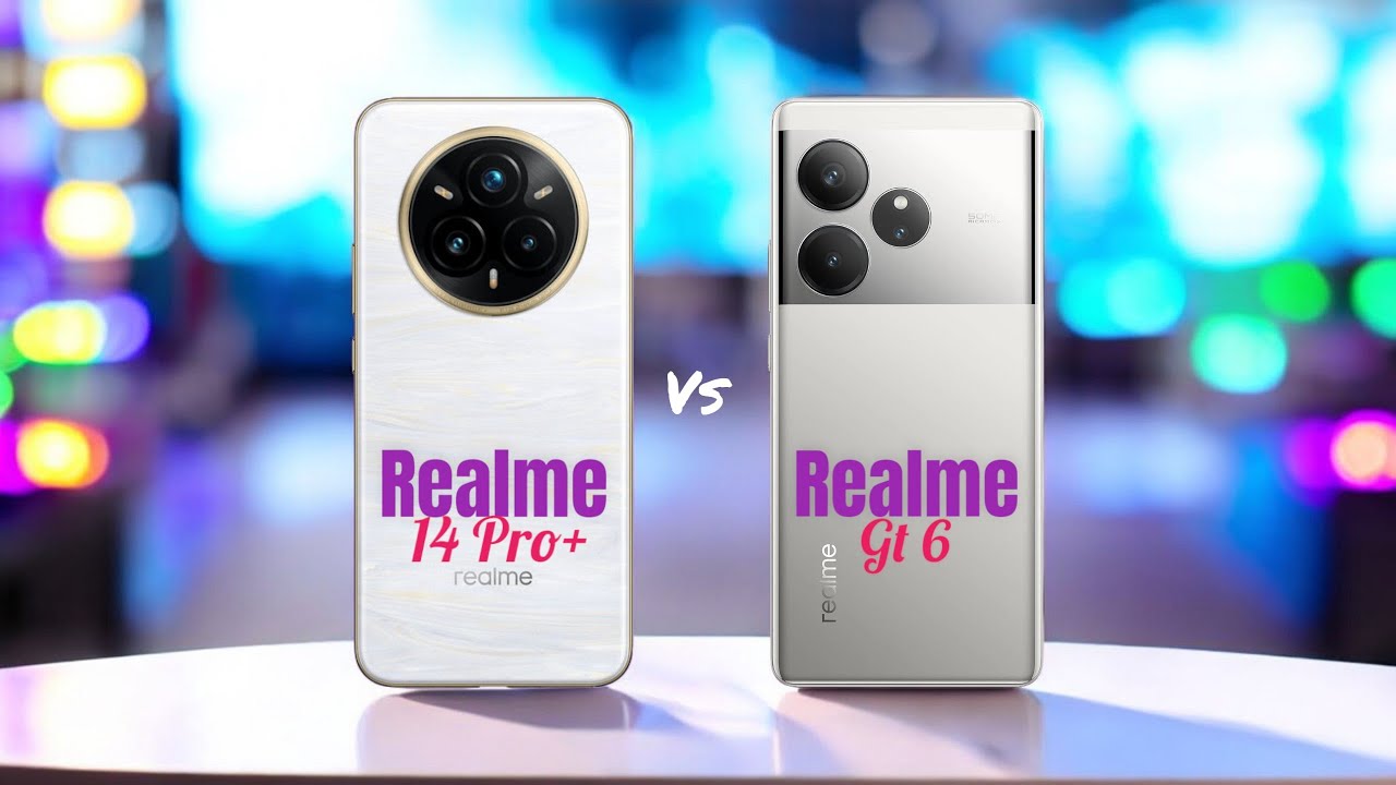 Realme 14 Pro Plus ⚡ vs ⚡ Realme GT 6 Full Comparison