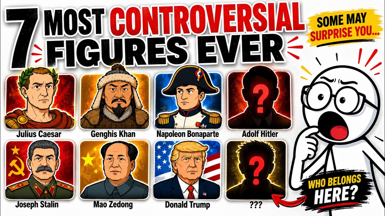 The Most Controversial figures in History!