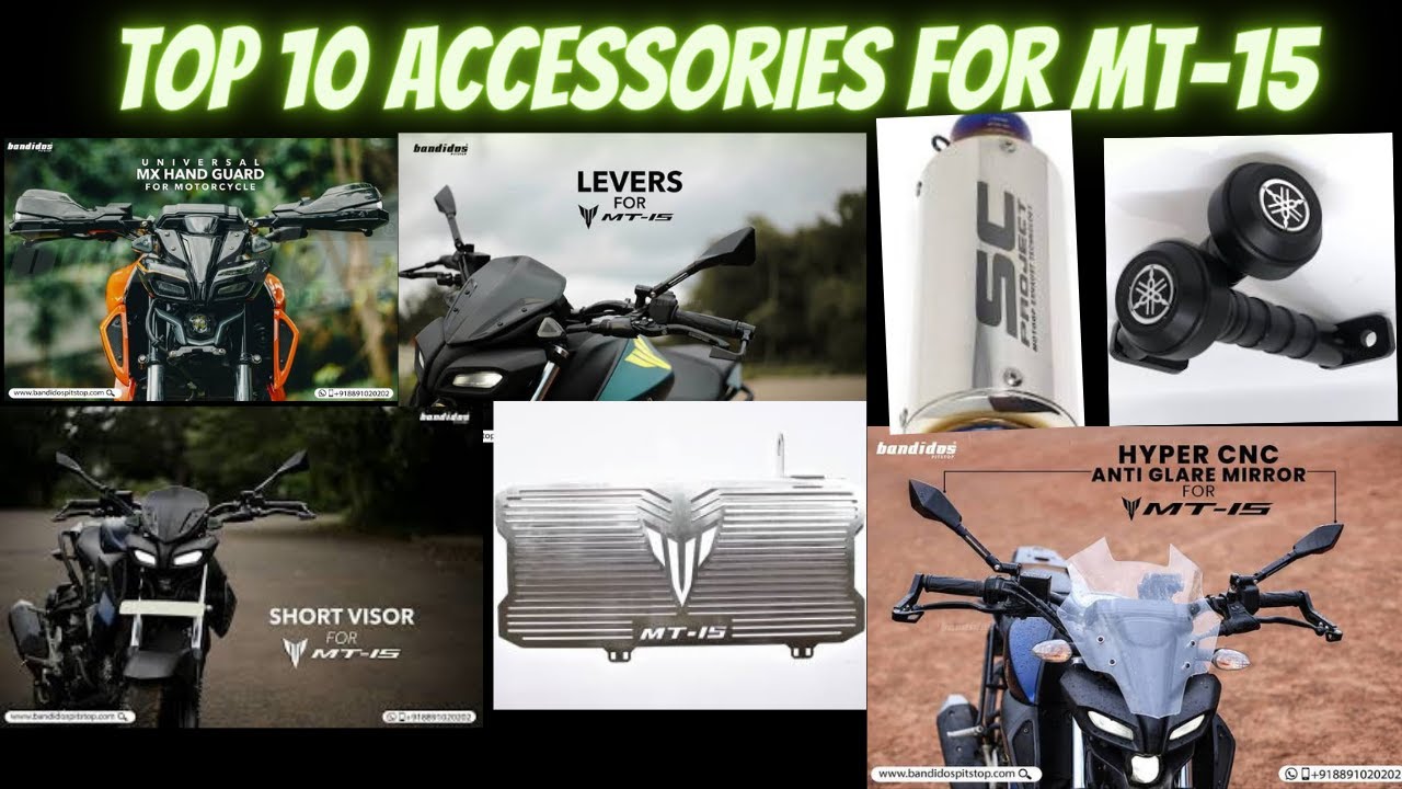 TOP 10 MT 15 ACCESSORIES TO MAKE YOUR BIKE HEAD TURNER || FULL MODIFICATION GUIDE || #YAMAHAMT15