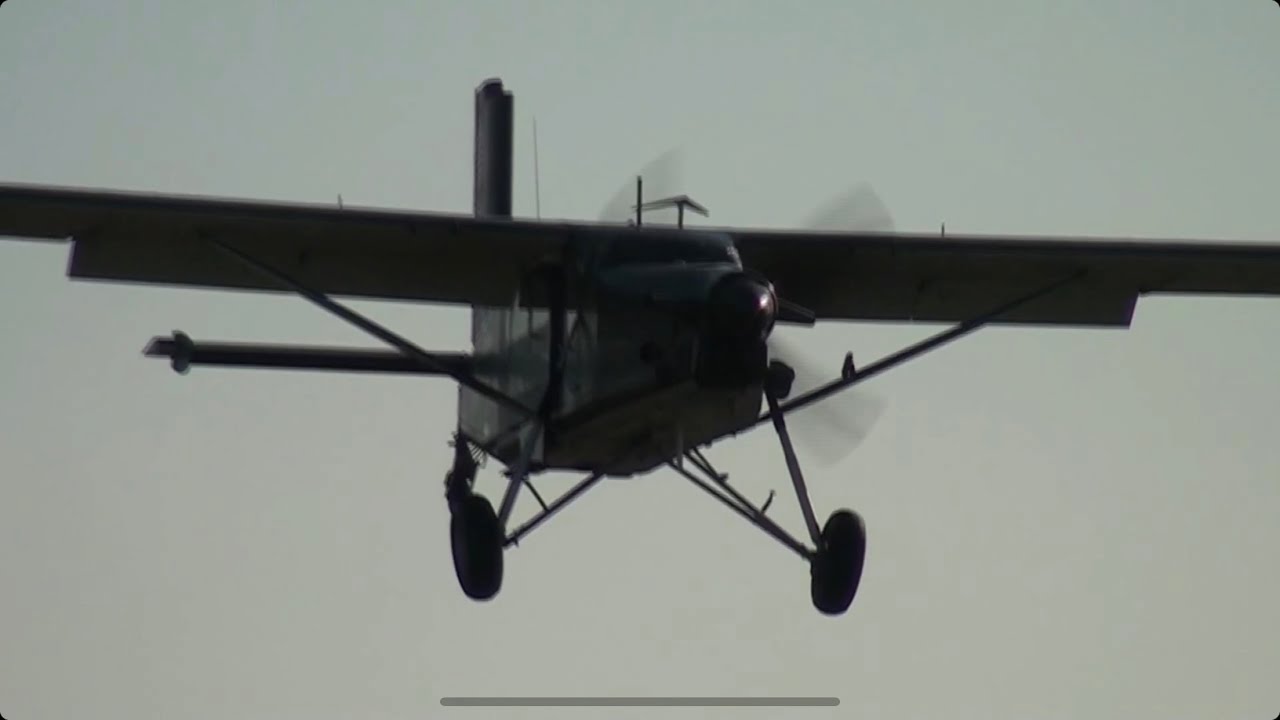 Austrian Airforce Pilatus Porter PC-6 STOL training