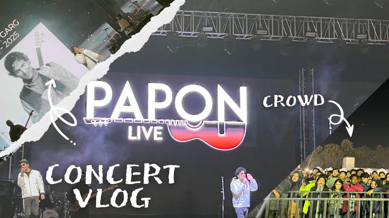 Unforgettable Concert Moments with Papon: Jammu Live