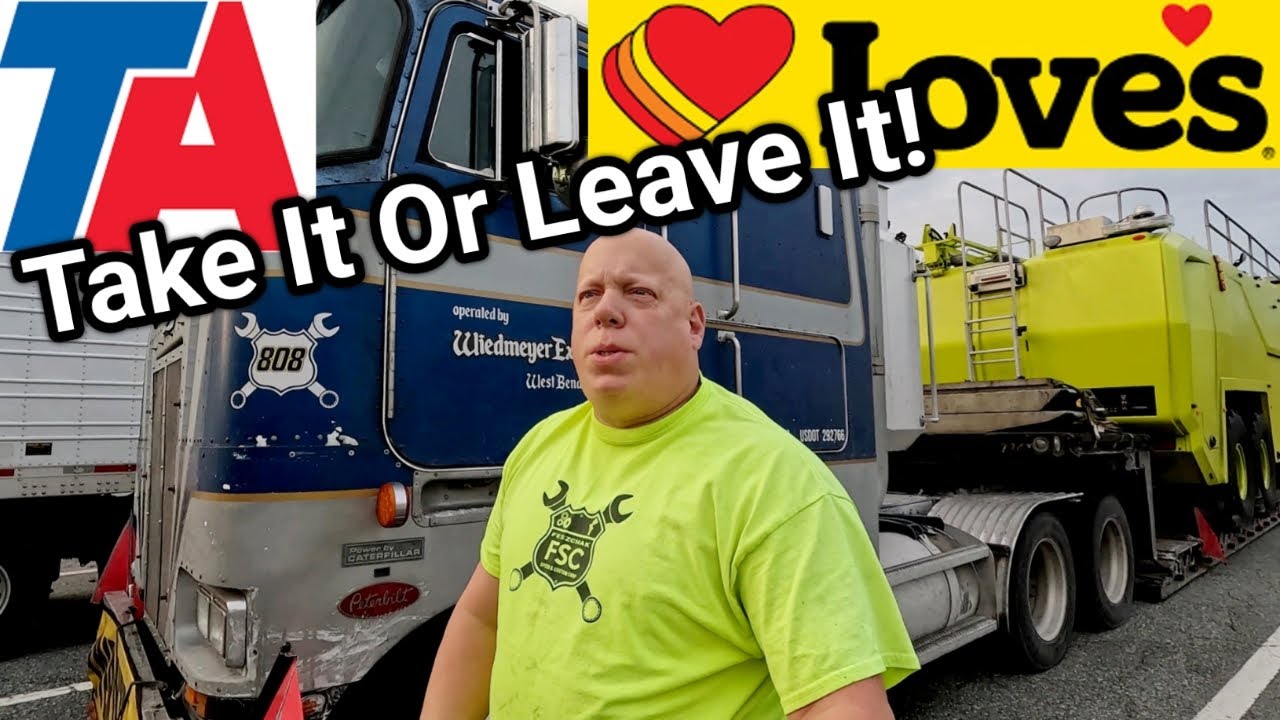 Truck Stops Are No Longer In The Business Of Serving Drivers!