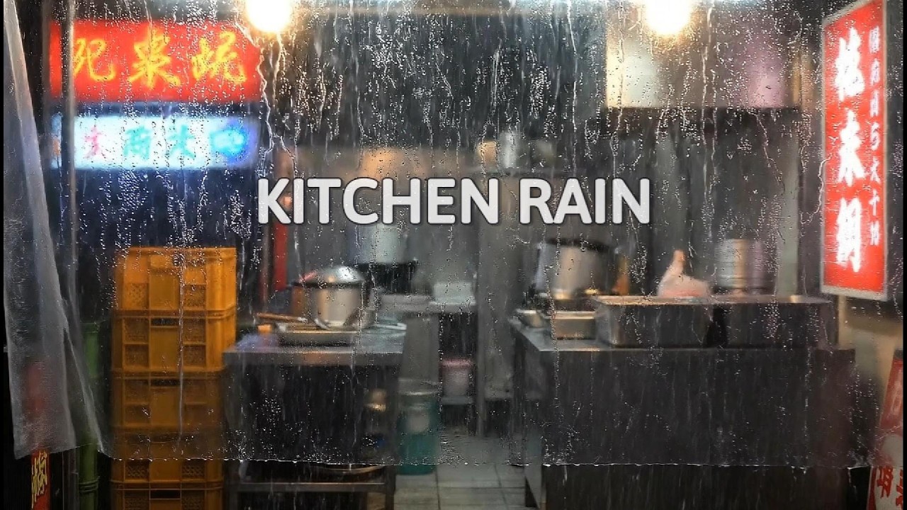 Thoughts Dissolve in Rain | Gentle Mental Reset (1 Hour)