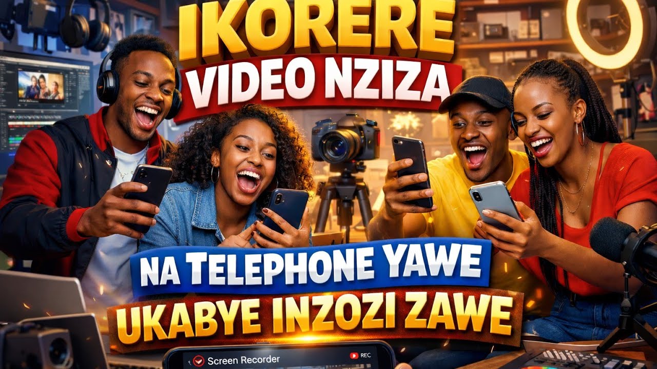 WARI UZIKO TELEPHONE YAWE ARIBWO BUKIRE BWAWE IREBERE NAWE IBYO IKORA.(IGICE CYA MBERE SCREENSHOT)