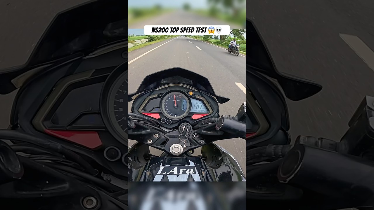 Ns200 Top Speed Test😱💀 | 150+ @rakkovlogs #ns200 #ns200cc #bajajpulsar200ns #shorts