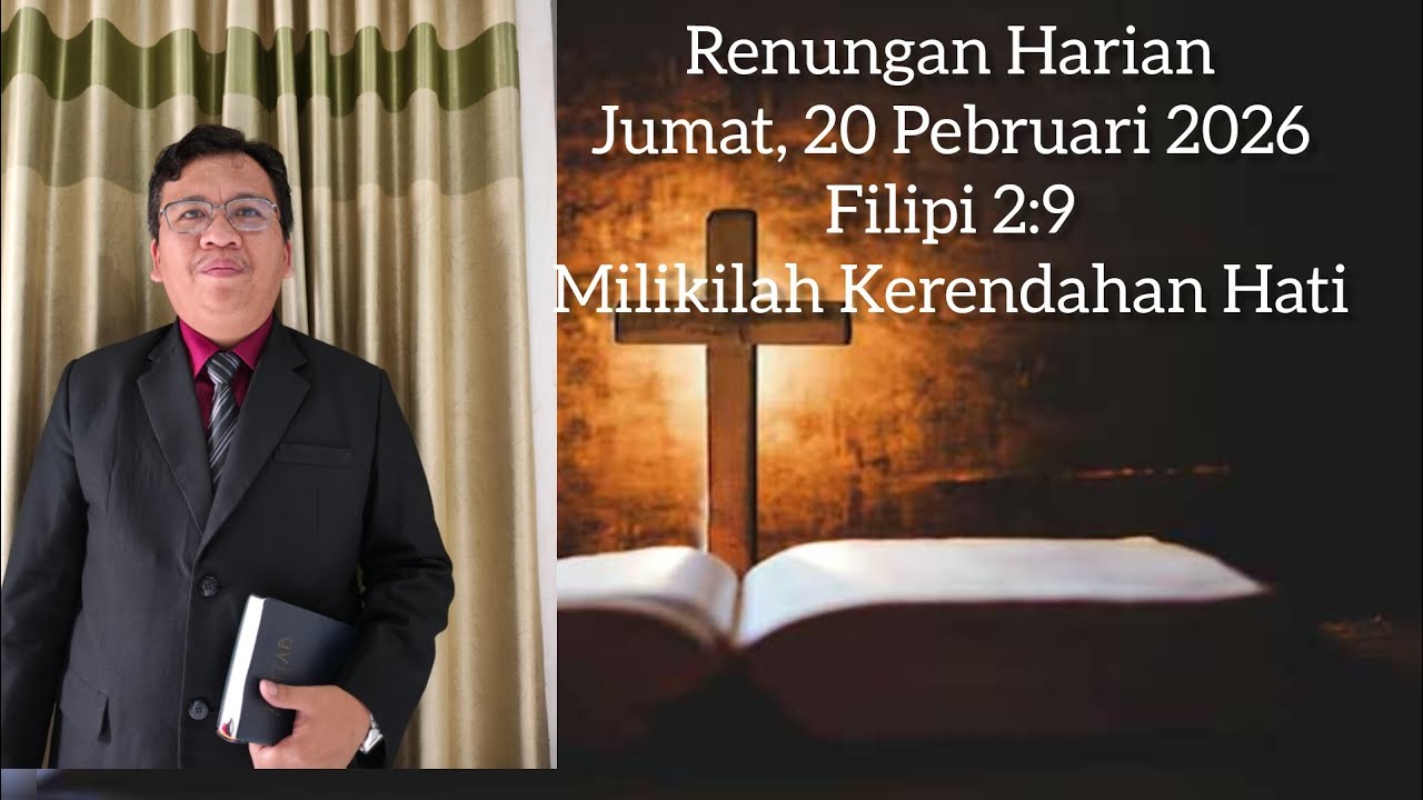 RENUNGAN, JUMAT 20 PEBRUARI 2026