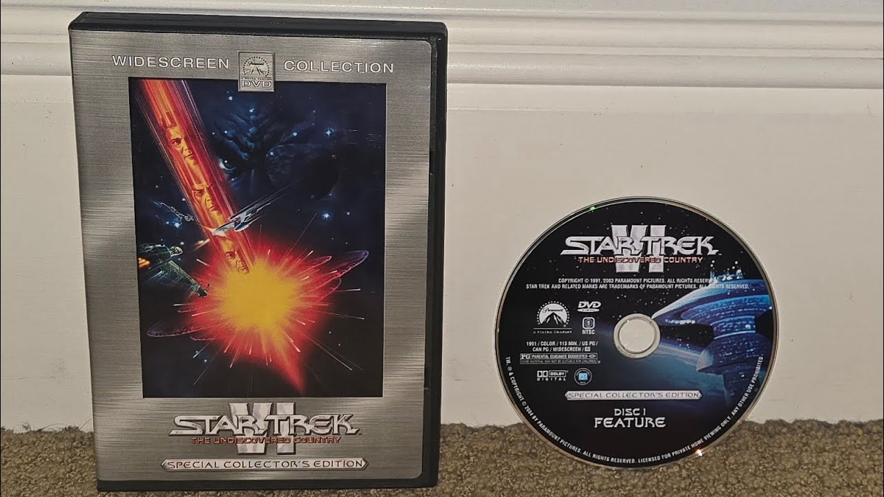 Star Trek VI The Undiscovered Country USA DVD Walkthrough (2004)