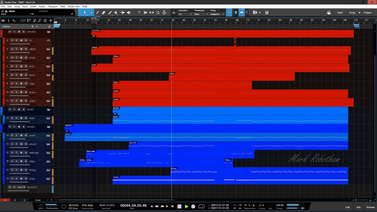 OMD Don`t Go Instrumental