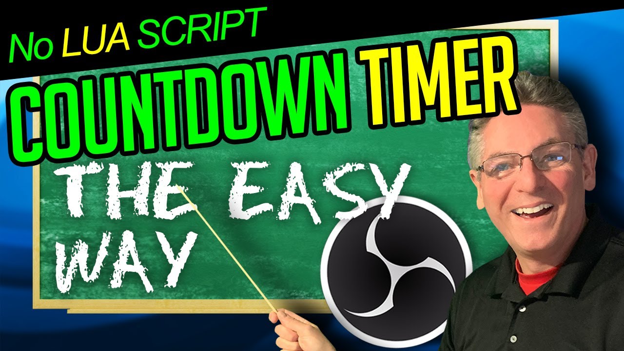 OBS Studio Countdown Timer - Learn The Easy, Simple & Fast Method